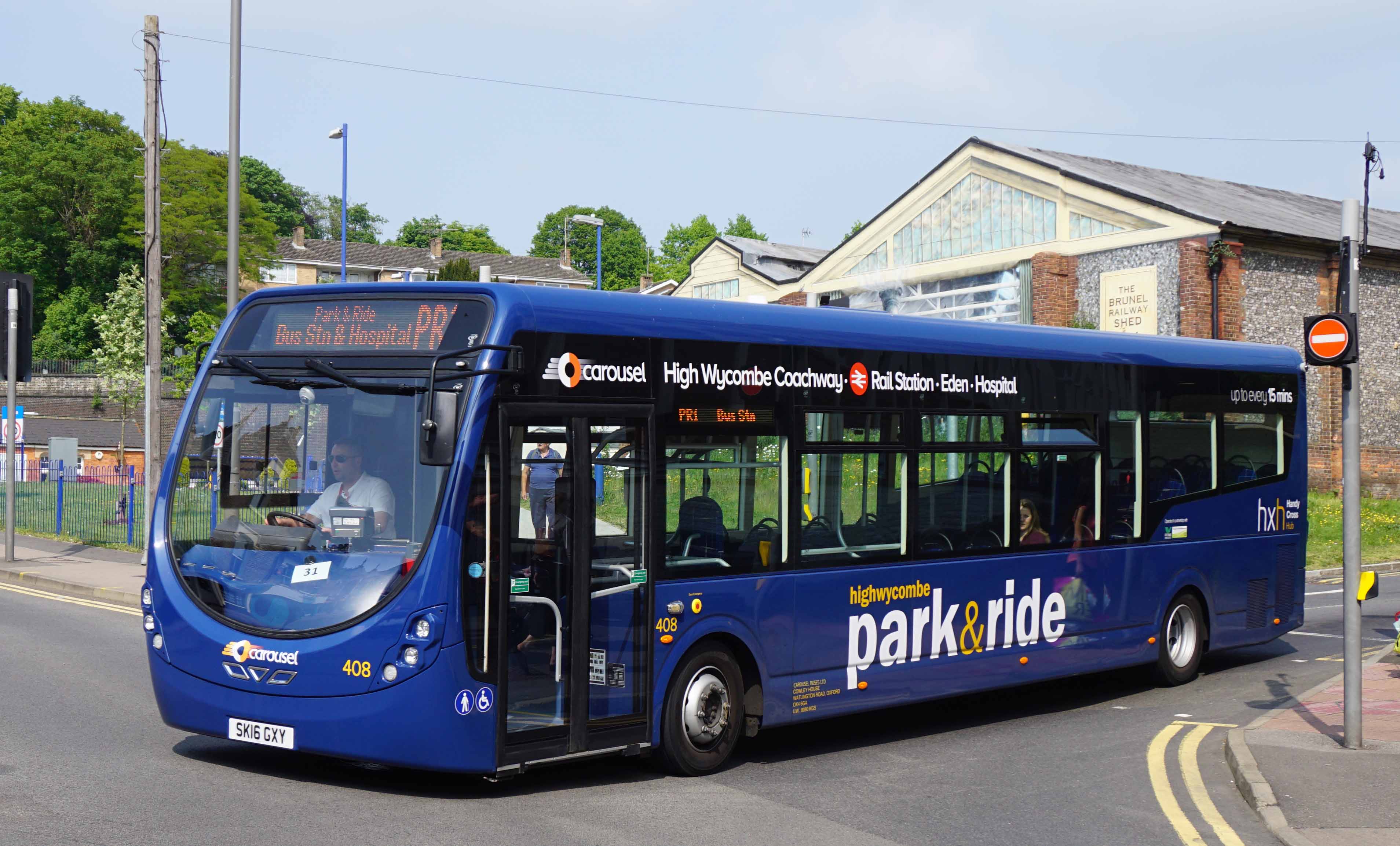 Carousel Wright Streetlite DF Park & Ride 408